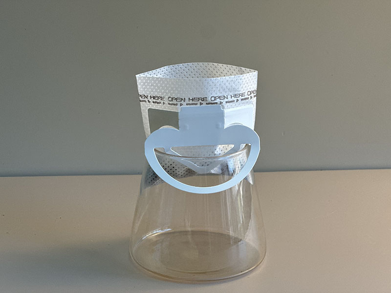 Hanging ear filter-Heart shape